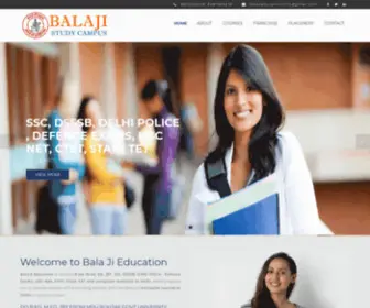 Balajieducations.com(Bala Ji Education) Screenshot