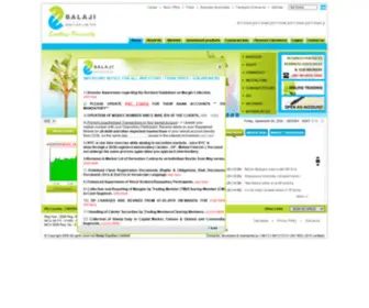 Balajiequities.com(Balaji Equities Limited) Screenshot