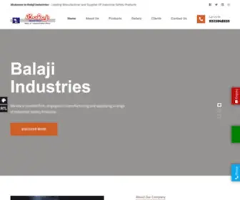 Balajiindustries.in(Fire Safety Suits and Fire Safety Products Manufacturer) Screenshot