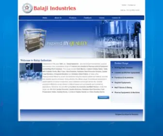 Balajiindustries.net(Balaji Industries) Screenshot