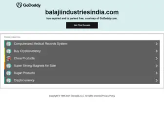 Balajiindustriesindia.com(BALAJI INDUSTRIES) Screenshot