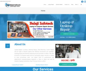 Balajilaptoprepair.com(Laptop Repair Service) Screenshot