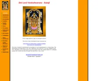Balaji.net(Shri Lord Venkateswara) Screenshot
