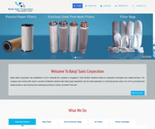 Balajisales.net(Balaji Sales) Screenshot