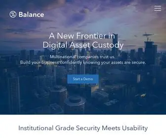 Balance.ca(Balance Custody) Screenshot