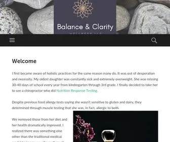 Balanceandclaritywellness.com(Balanceandclaritywellness) Screenshot