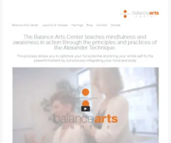 Balanceartscenter.com(Balance Arts Center) Screenshot