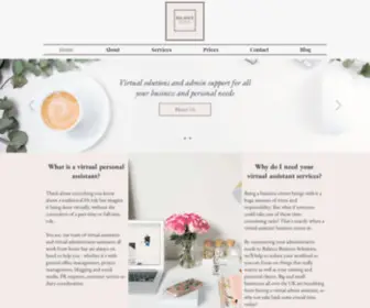 Balancebusinesssolutions.com(Virtual Assistant Brighton) Screenshot