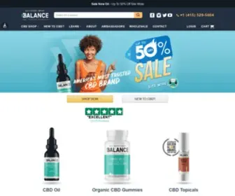 Balancecbd.com(Balancecbd) Screenshot