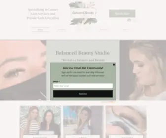 Balancedbeautystudio.com(Balanced Beauty Studio) Screenshot