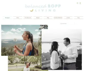 Balancedboppliving.com(Balanced Bopp Living) Screenshot