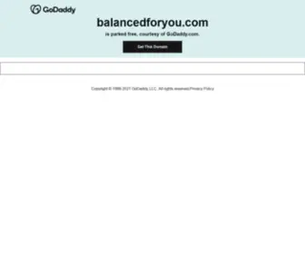 Balancedforyou.com(We offer high) Screenshot