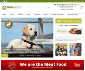 Balancediet.com(Balance Diet) Screenshot