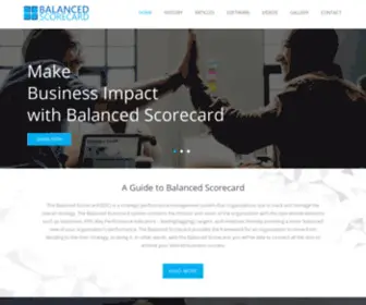Balancedscorecard2.com(Balanced Scorecards) Screenshot