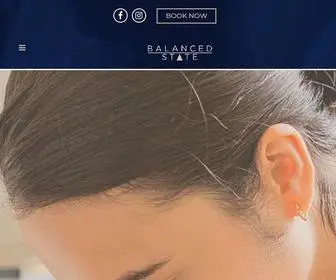 Balancedstate.com.au(Massage & Muscle Therapy in South Yarra) Screenshot