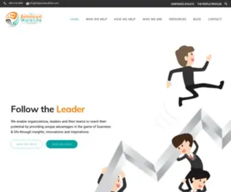 Balancedworklife.com(Executive Training & Personality Assessments) Screenshot