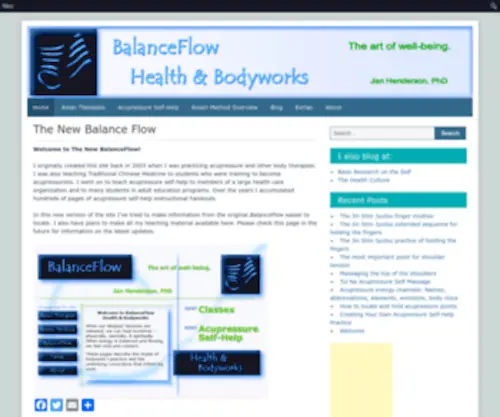 Balanceflow.com(The New Balance Flow) Screenshot