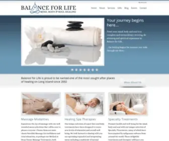 Balanceforlife.us(Balance For Life) Screenshot