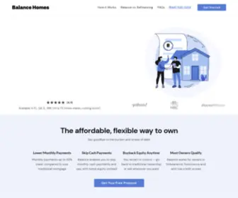 Balancehomes.com(Balance Homes) Screenshot