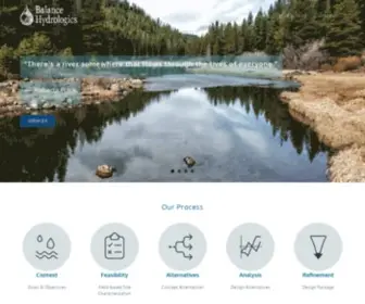 Balancehydro.com(Balance Hydrologics) Screenshot