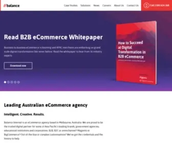 Balanceinternet.com.au(Balance Internet) Screenshot