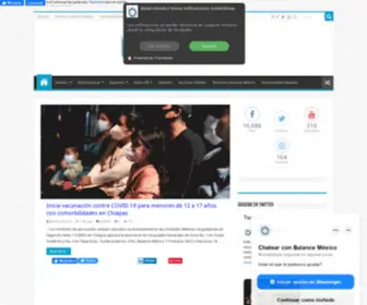 Balancemexico.com(Balance Mexico) Screenshot