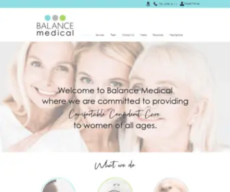 Balancend.com(Balance Medical) Screenshot