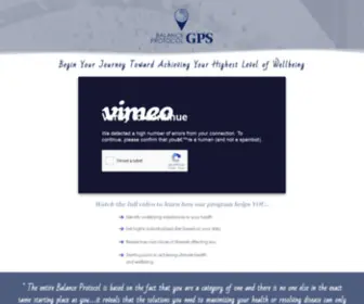 Balanceprotocolgps.com(Get Protocol Started) Screenshot
