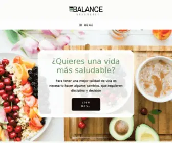 Balancesaludable.com(Balance Saludable) Screenshot