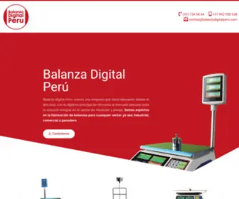 Balanzadigitalperu.com(Balanza) Screenshot