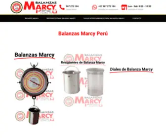 Balanzasmarcyperu.com(Balanzas) Screenshot