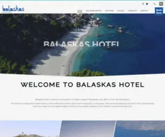 Balaskashotel.com(Balaskas Hotel) Screenshot