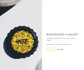 Balate.me(Cerveza Gastronómica) Screenshot