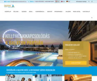 Balatonhotelsiofok.hu(Hivatalos weboldal) Screenshot