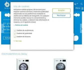 Balay.es(Balay Electrodomésticos) Screenshot