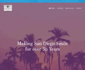 Balboadental.com(Dentist San Diego) Screenshot