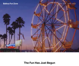 Balboafunzone.com(The Balboa Fun Zone) Screenshot