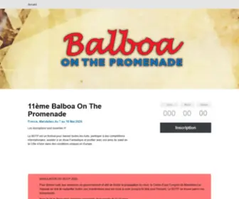 Balboaonthepromenade.com(Agir pour les enfants de madagascar) Screenshot