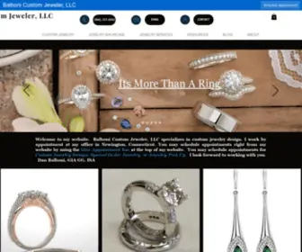 Balbonicustomjeweler.com(Balboni Custom JewelerJewelry Showcase) Screenshot