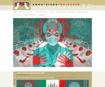 Balbusso.com(Elena = Balbusso Illustrations) Screenshot