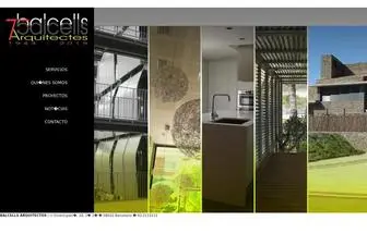 Balcellsarquitectes.com(Balcells Arquitectes) Screenshot