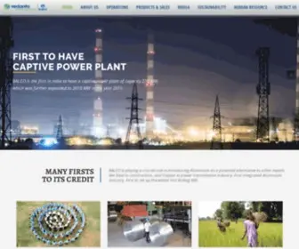 Balcoindia.com(Balco was incorporated in year 1965 as the first public sector undertaking (psu)) Screenshot