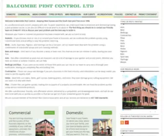 Balcombepestcontrol.co.uk(Balcombe Pest Control Ltd) Screenshot