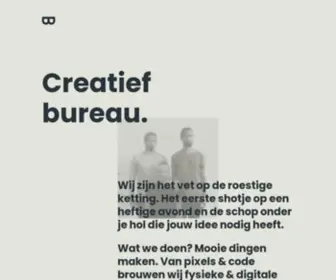 Baldadig.nl(Creatief bureau) Screenshot