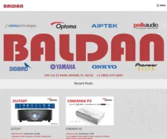 Baldan.com(BALDAN, Inc) Screenshot