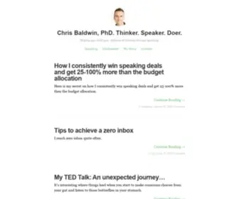 Baldemia.com(Learn Public Speaking & Awake Your Speaker at) Screenshot