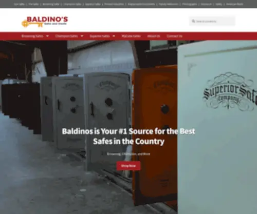 Baldinoslibertysafes.com(Your High Security Experts) Screenshot