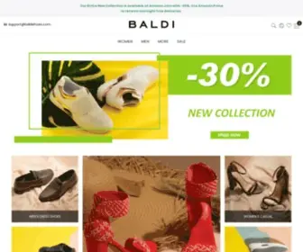 Baldishoes.com(Baldi Shoes) Screenshot