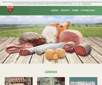 Baldosalami.it(Baldo Industrie Alimentari) Screenshot