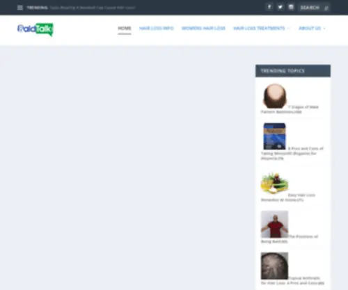 Baldtalk.com(Baldtalk) Screenshot